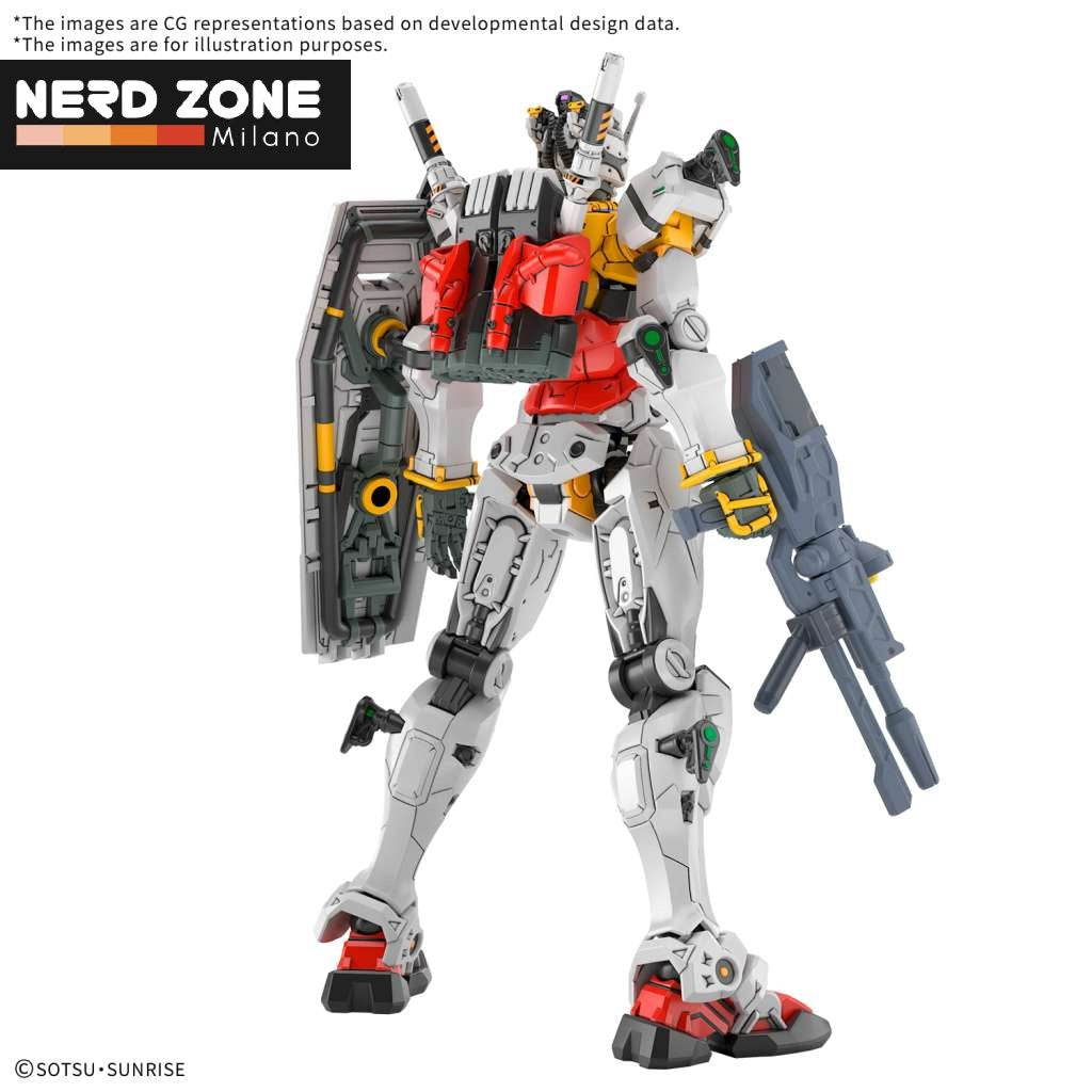 BANDAI GUNPLA - Hg White Gundam Gq 1/144