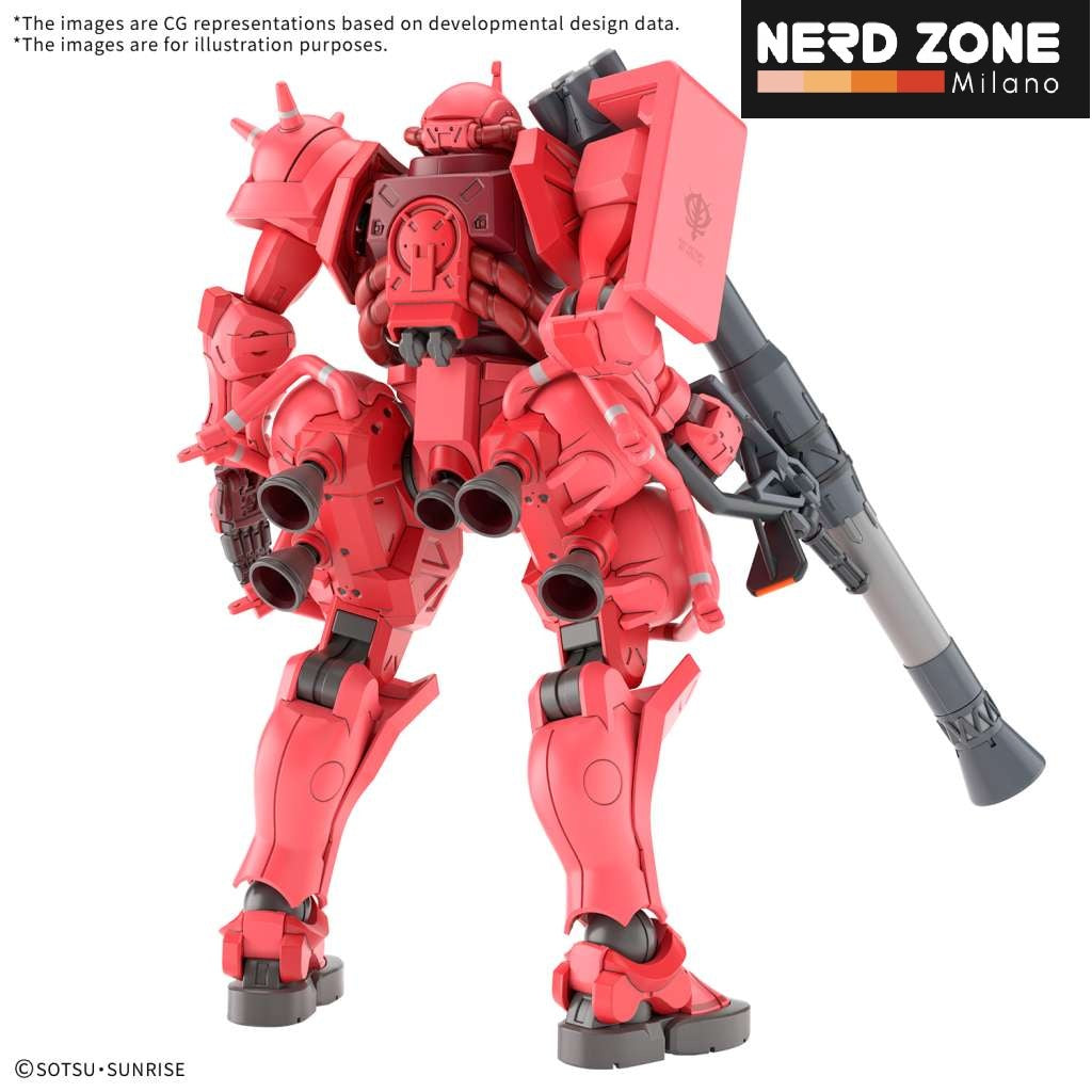 BANDAI GUNPLA - Hg Zaku Char Gq 1/144