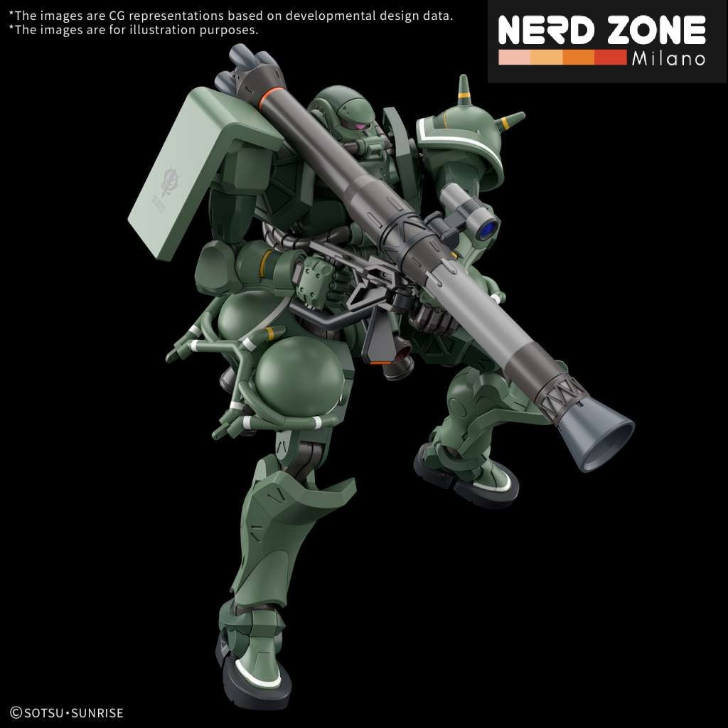 BANDAI GUNPLA - Hg Zaku Gq 1/144