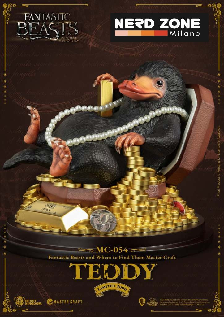 BEAST KINGDOM - Hp Fantastic Beast Teddy Master Craft