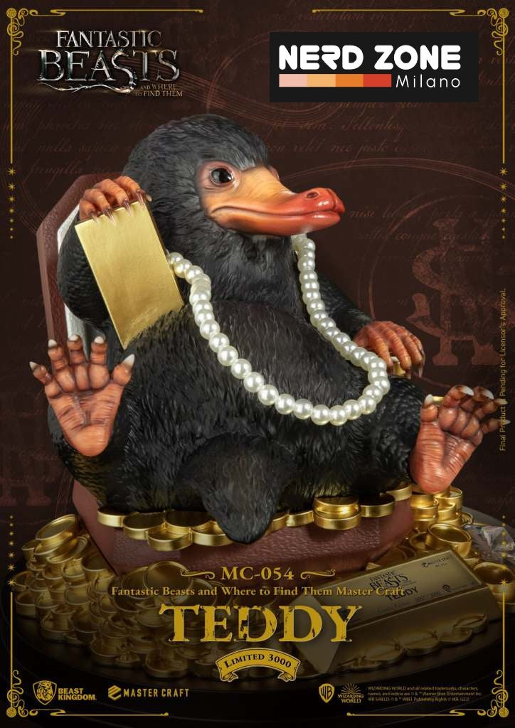 BEAST KINGDOM - Hp Fantastic Beast Teddy Master Craft