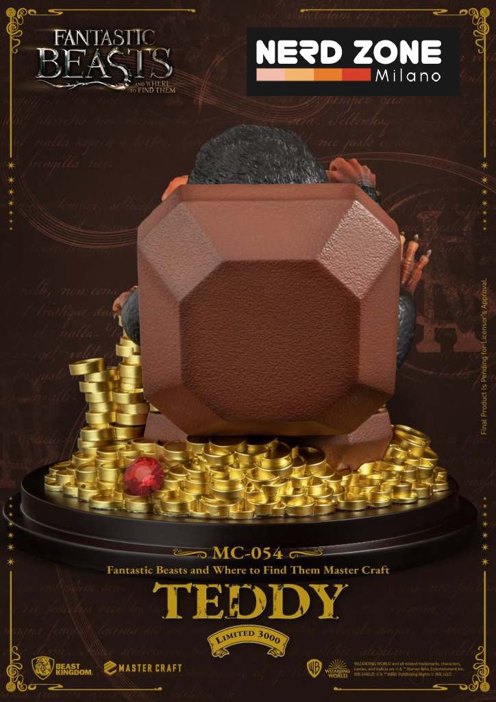 BEAST KINGDOM - Hp Fantastic Beast Teddy Master Craft