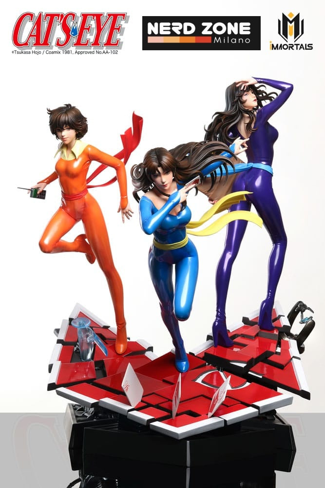 IMMORTALS COLLECTIBLES - Occhi di Gatto - Cat's Eye Statue 1/6 Ai Kisugi 39 cm