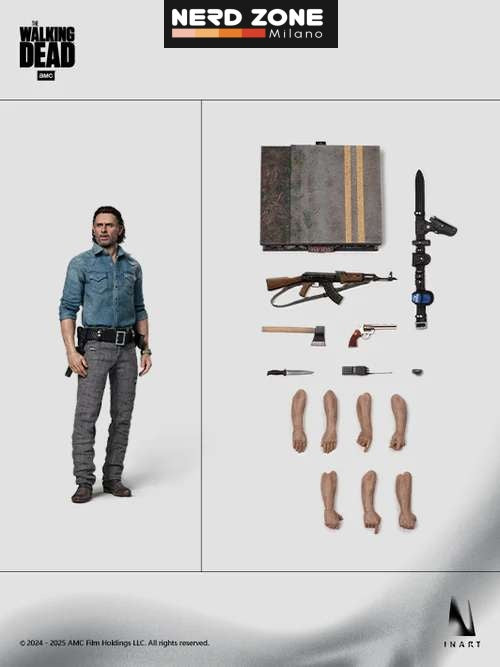INART - The Walking Dead Season 8 - Rick Grimes 1/6 Collectible Figure