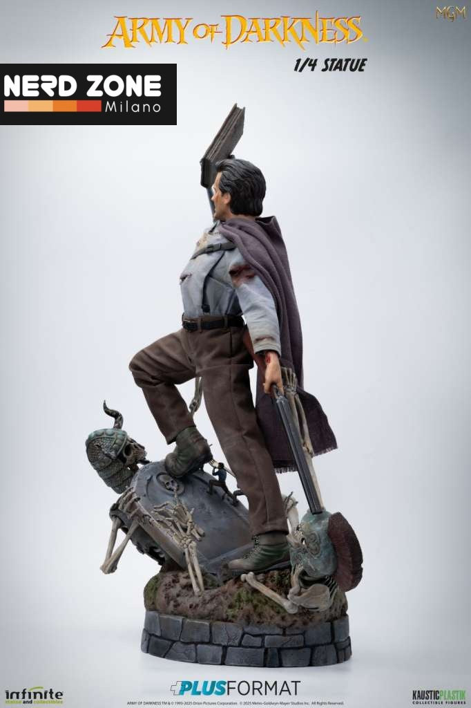 INFINITE STATUE - Army Of Darkness Ash 1/4 Plus Format Statue