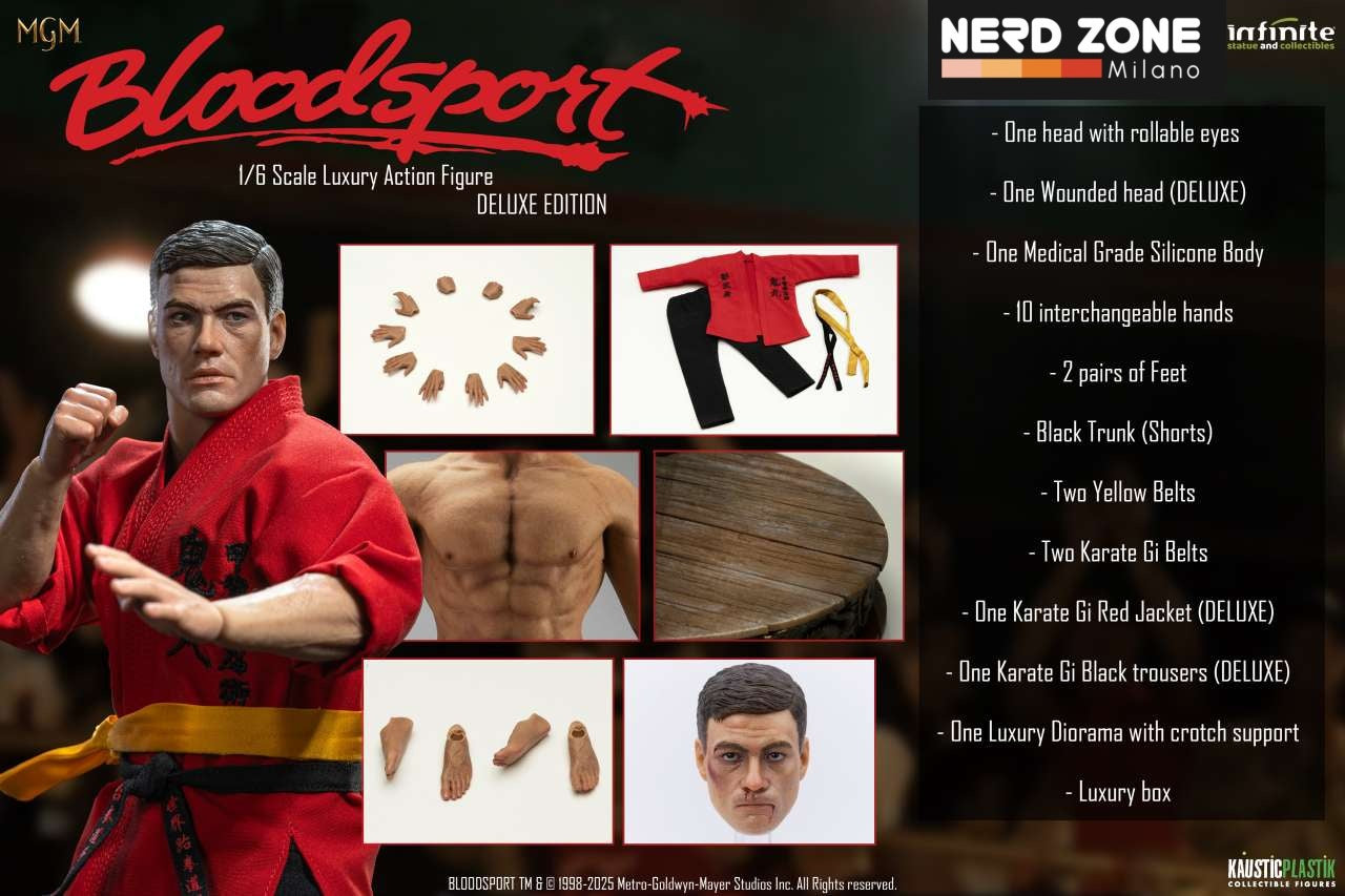 INFINITE STATUE - Bloodsport Frank Dux 1/6 Action Figure Deluxe Edition