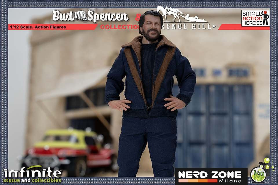 INFINITE STATUE - Bud Spencer Small Action Heroes Version B Action Figuref 1/12