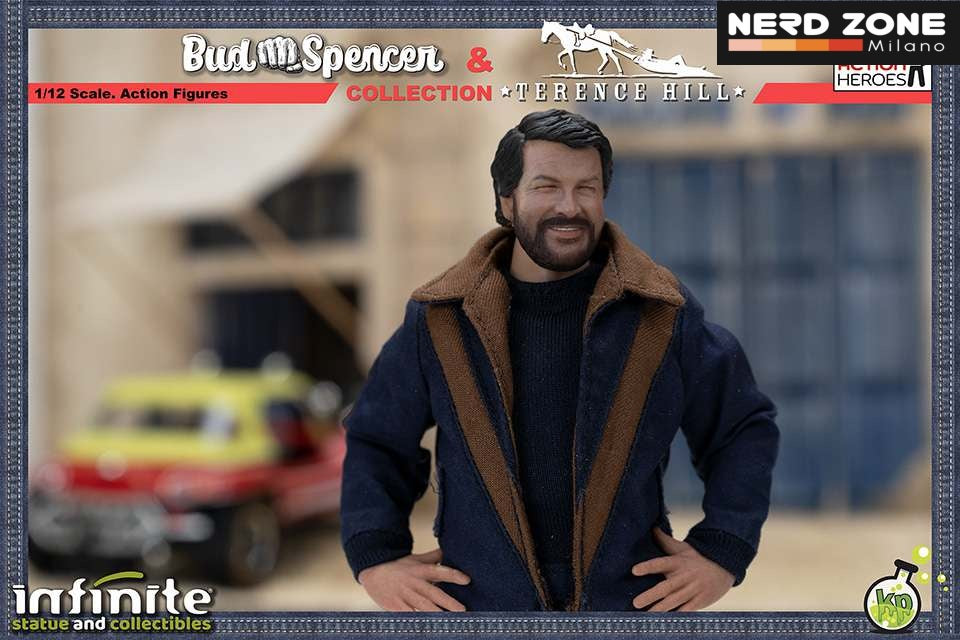 INFINITE STATUE - Bud Spencer Small Action Heroes Version B Action Figuref 1/12