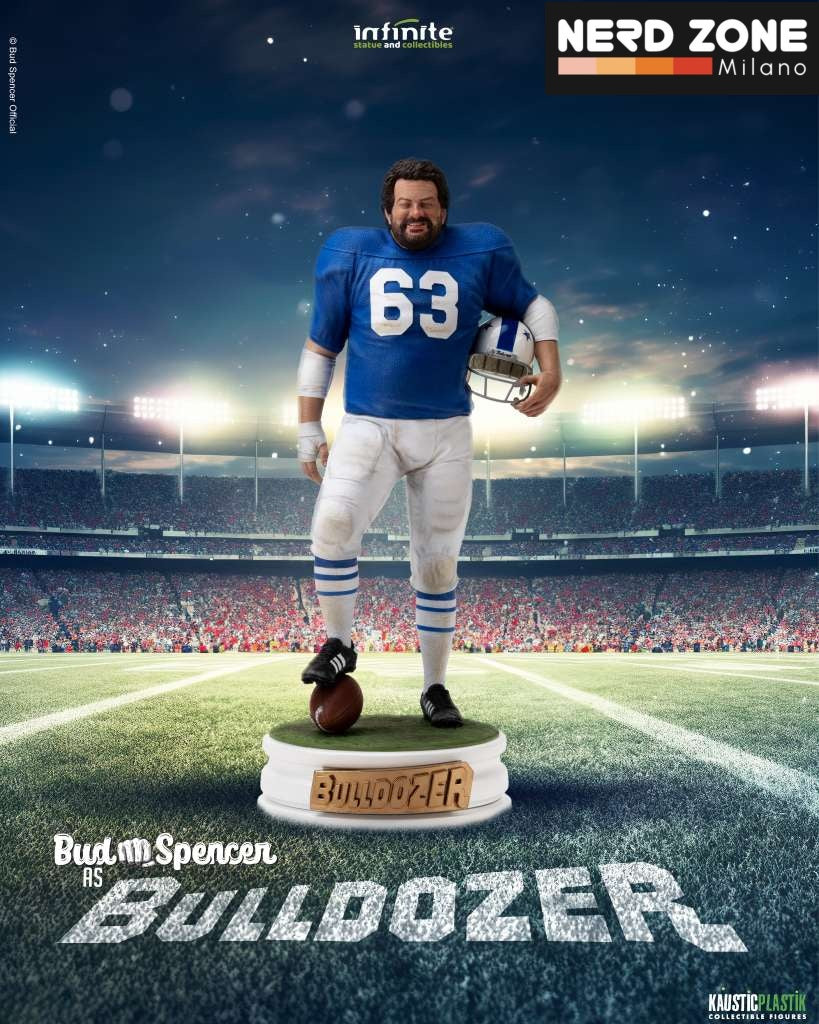 INFINITE STATUE - Bud Spencer As Bulldozer Resin Statue