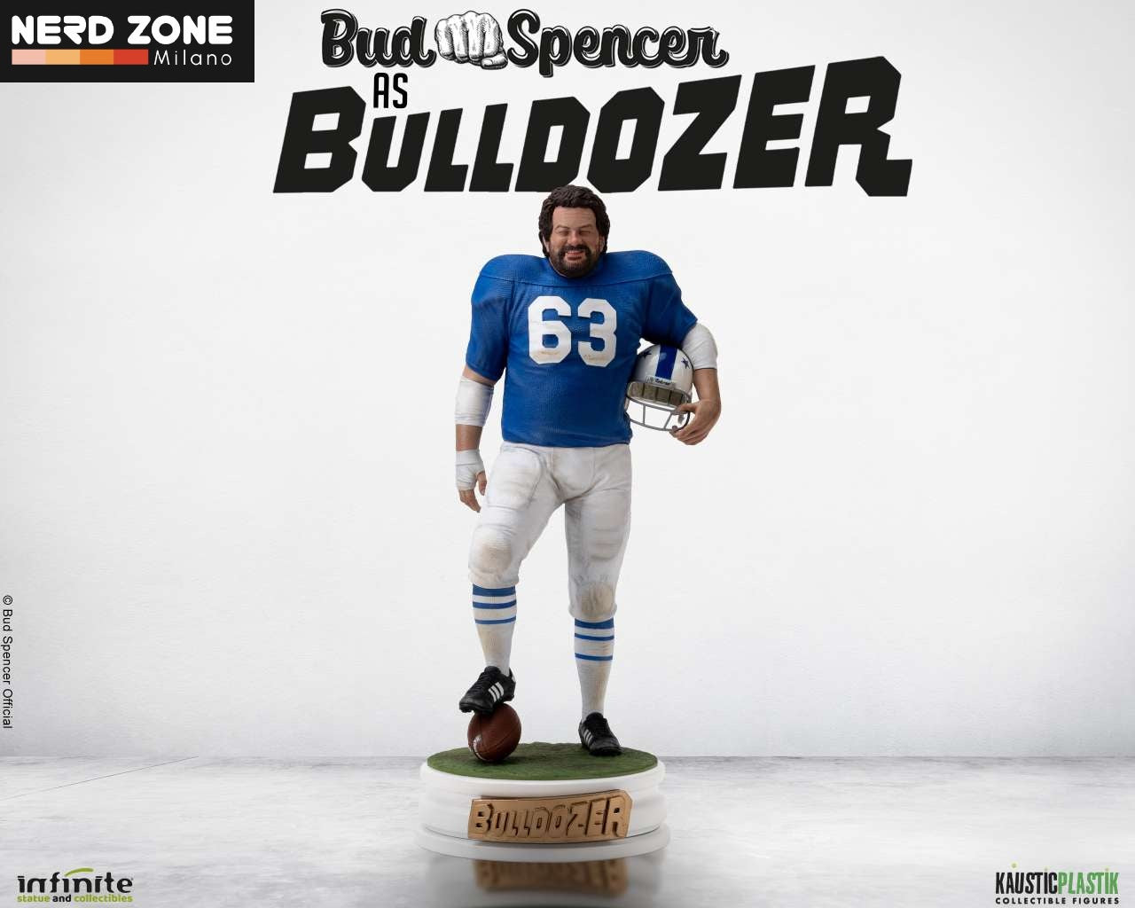 INFINITE STATUE - Bud Spencer As Bulldozer Resin Statue