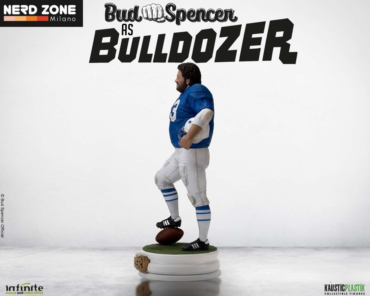 INFINITE STATUE - Bud Spencer As Bulldozer Resin Statue