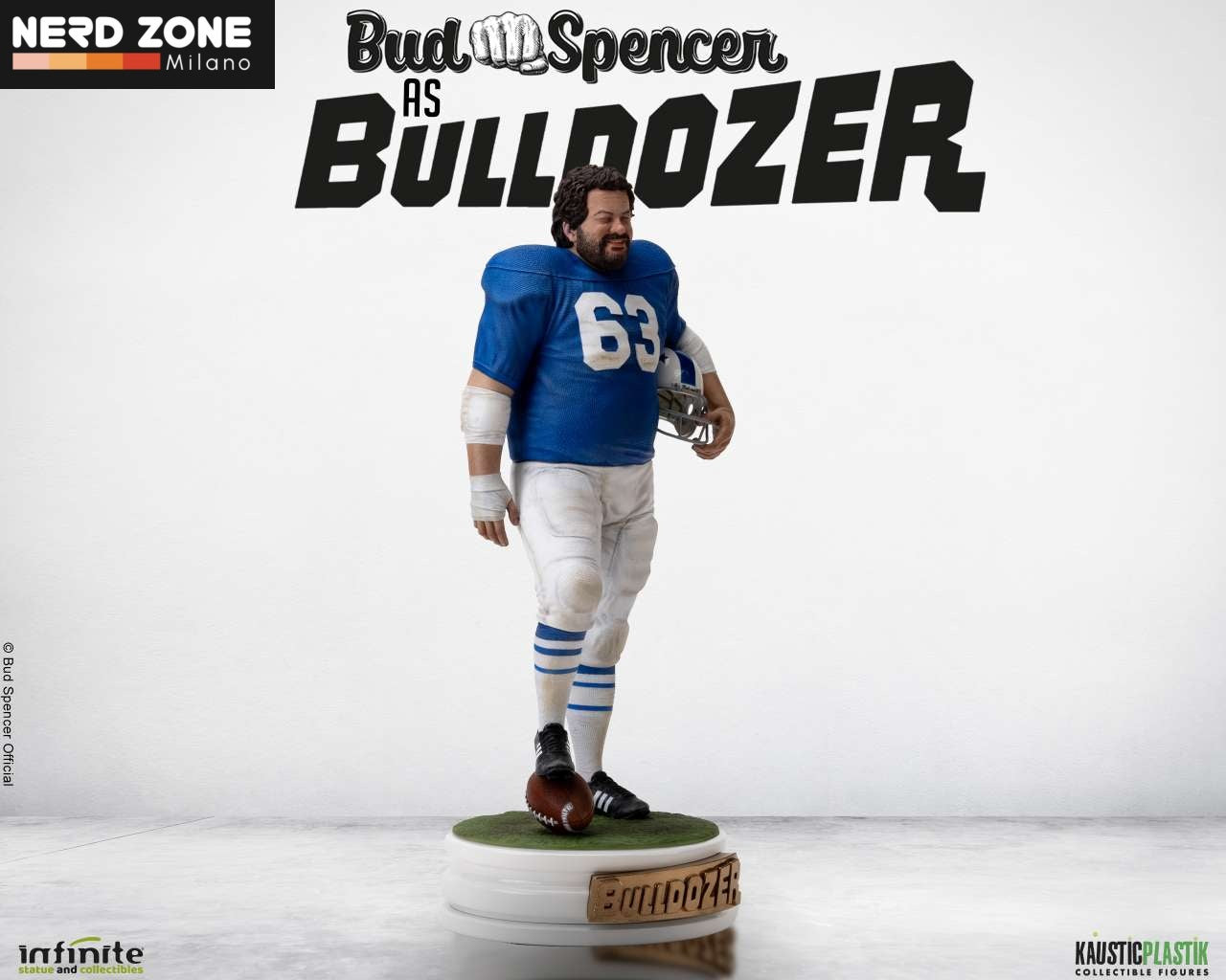 INFINITE STATUE - Bud Spencer As Bulldozer Resin Statue
