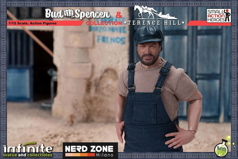 INFINITE STATUE - Bud Spencer Small Action Heroes Version A Action Figuref 1/12