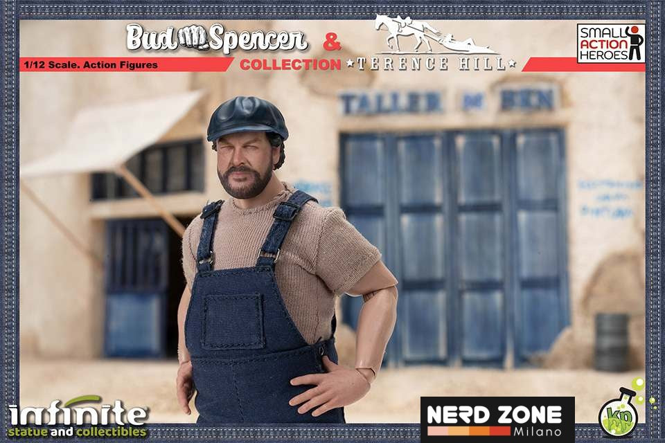 INFINITE STATUE - Bud Spencer Small Action Heroes Version A Action Figuref 1/12