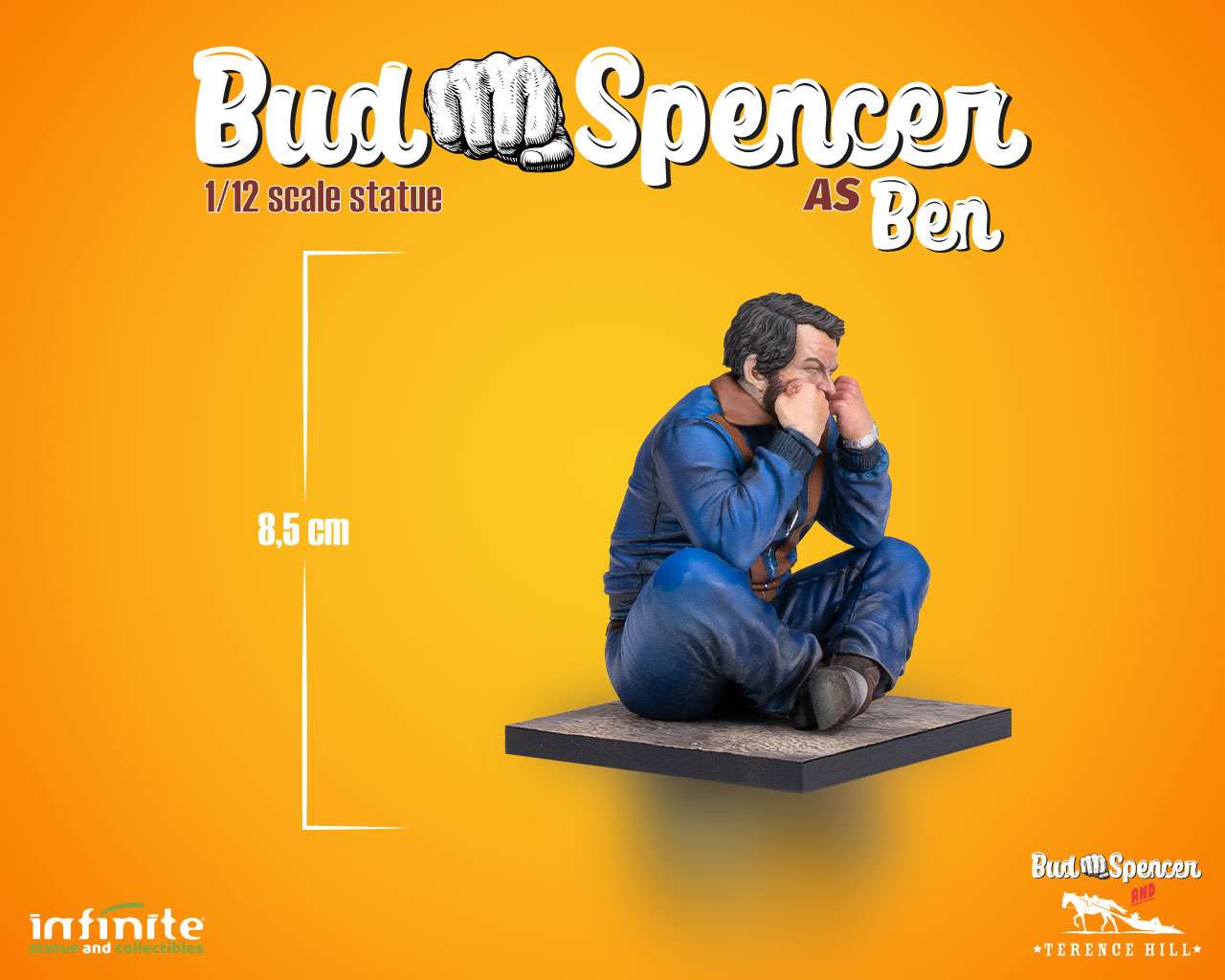 INFINITE STATUE - Bud Spencer as Ben 1/12 Statue