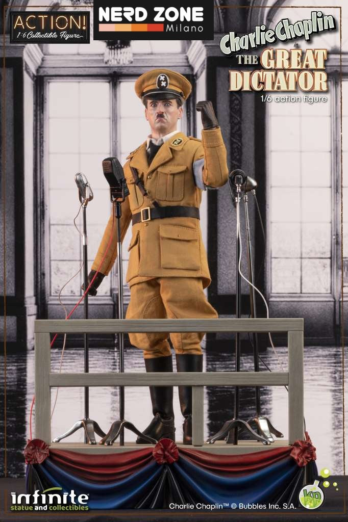 INFINITE STATUE - Charlie Chaplin Great Dictator 1/6 Web Exclusive