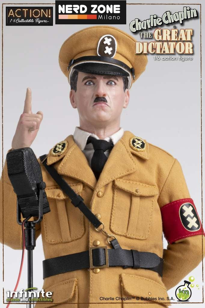 INFINITE STATUE - Charlie Chaplin Great Dictator 1/6 Web Exclusive