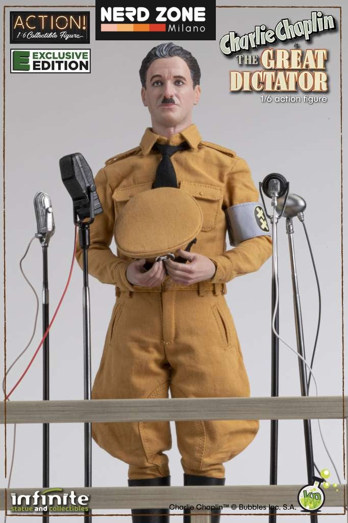 INFINITE STATUE - Charlie Chaplin Great Dictator 1/6 Web Exclusive