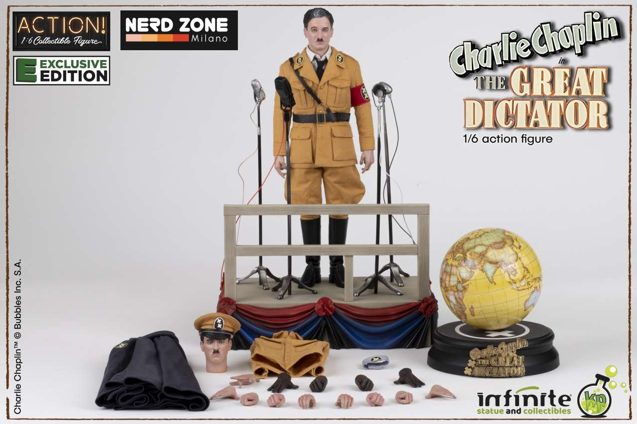 INFINITE STATUE - Charlie Chaplin Great Dictator 1/6 Web Exclusive