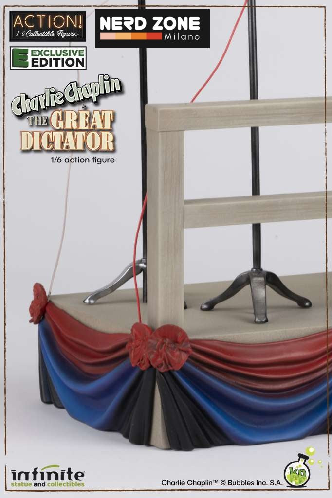 INFINITE STATUE - Charlie Chaplin Great Dictator 1/6 Web Exclusive