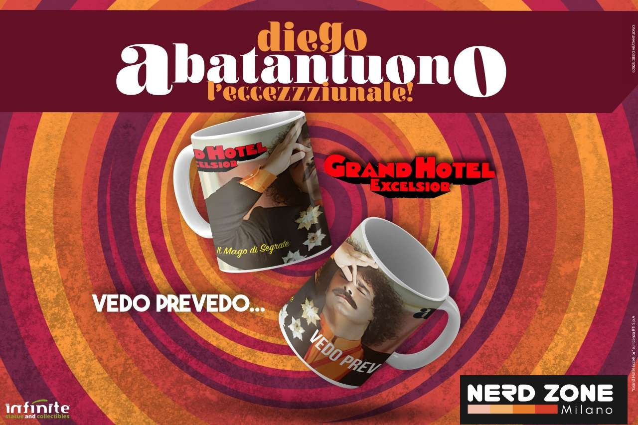 INFINITE STATUE - Diego Atantuono - Vedo Prevedo Mug - TAZZA