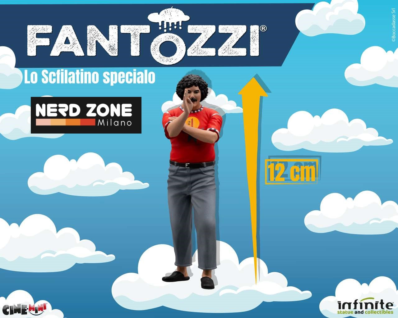 INFINITE STATUE - Fantozzi - Cecco "Lo Sfilatino Specialo" - Cinemini Pvc