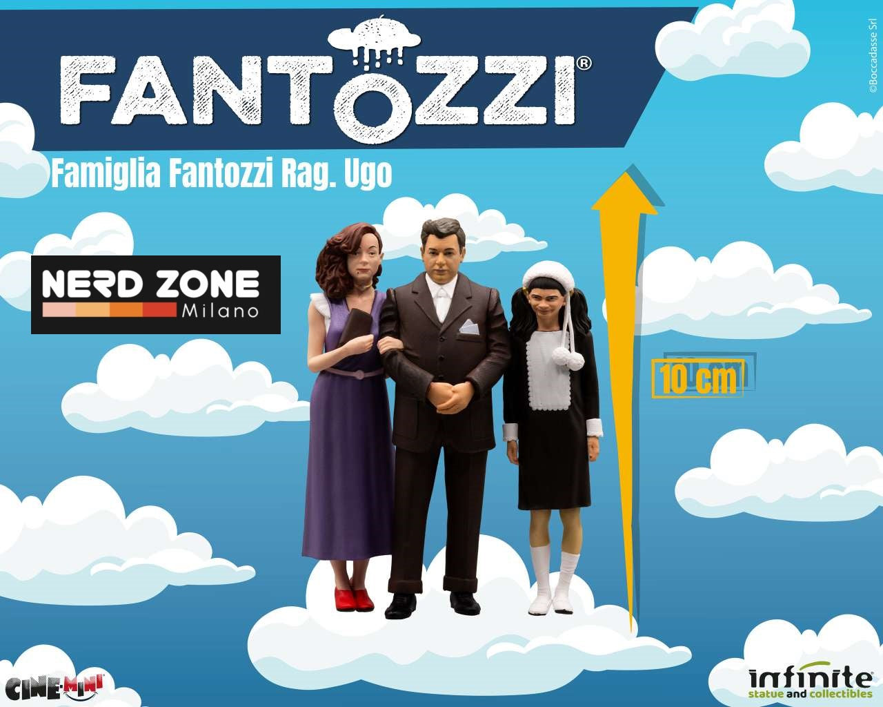 INFINITE STATUE - Fantozzi - Famiglia Fantozzi Rag. Ugo - Cinemini Pvc