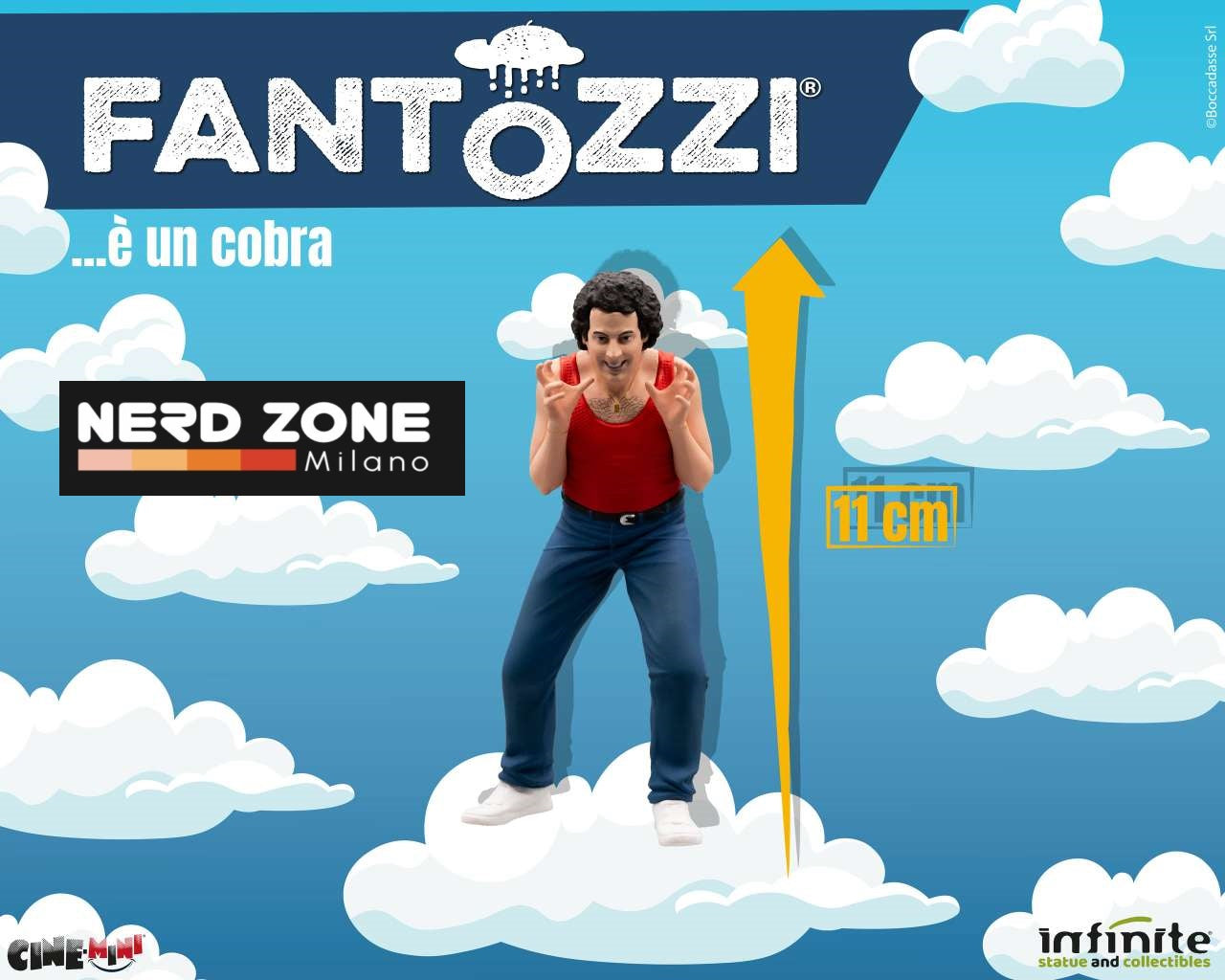 INFINITE STATUE - Fantozzi - Loris Batacchi "E' un Cobra" - Cinemini Pvc