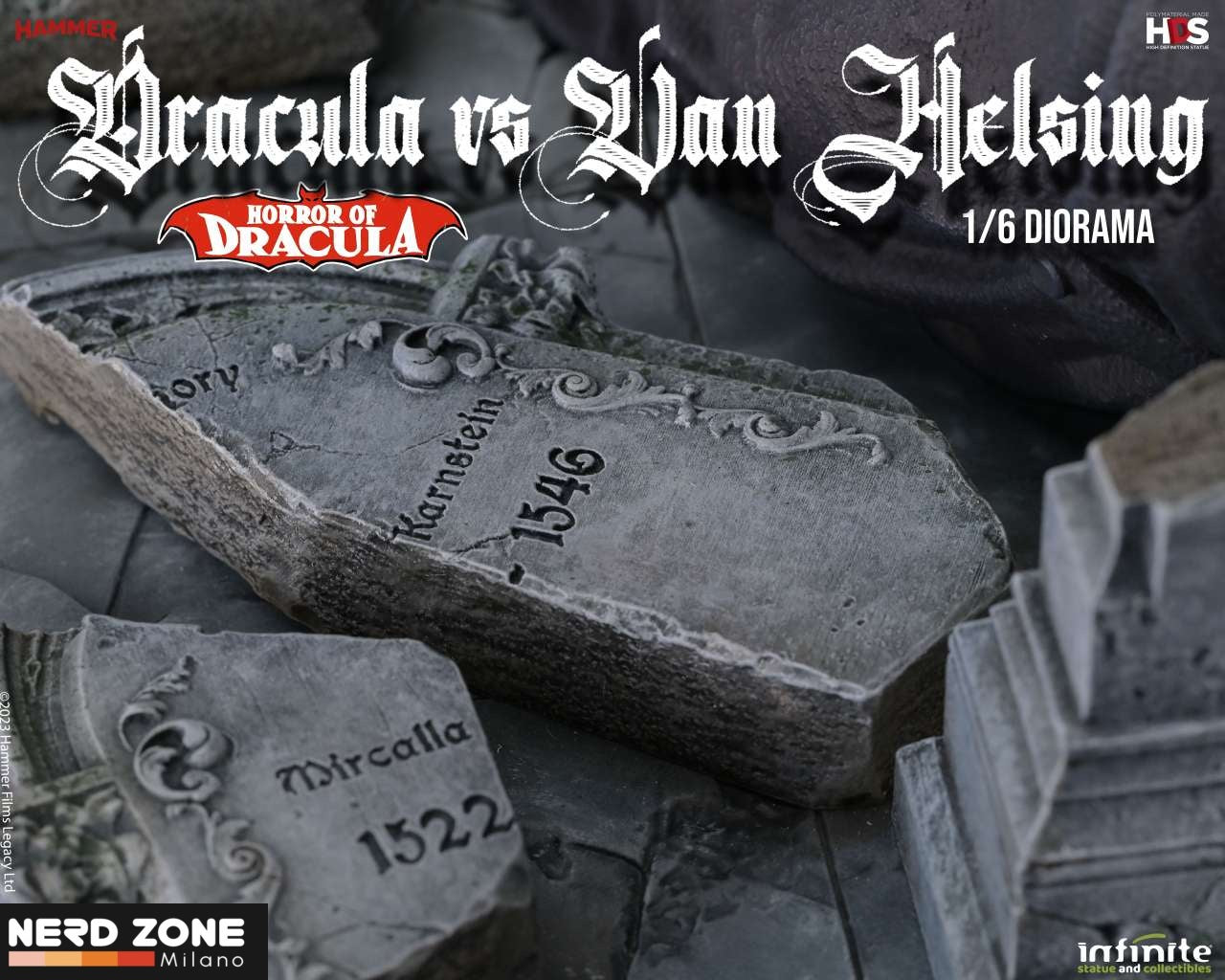 INFINITE STATUE - Horror Of Dracula - Dracula Vs Van Helsing 1/6 Diorama