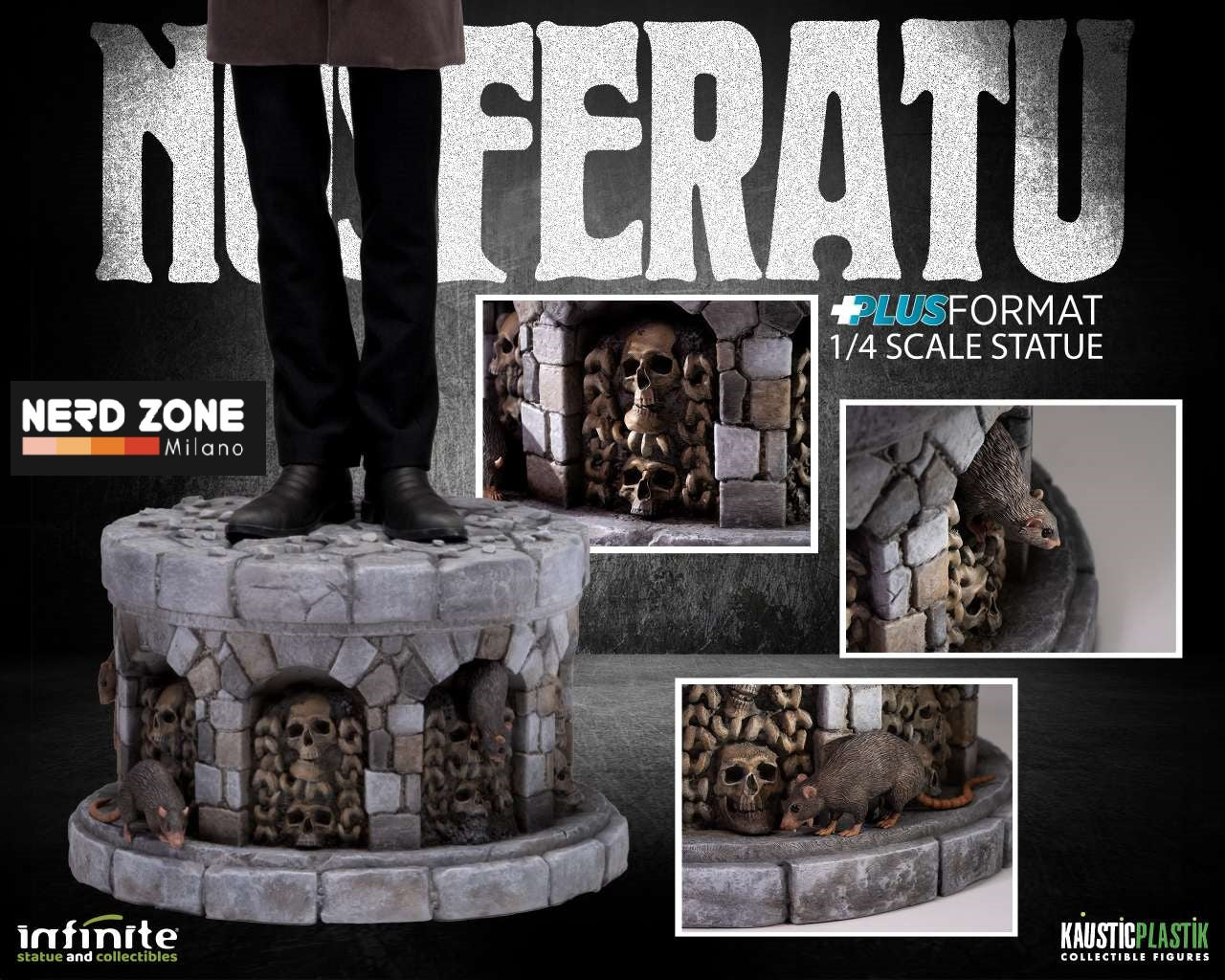 INFINITE STATUE - Nosferatu Plus Format 1/4 Scale Statue