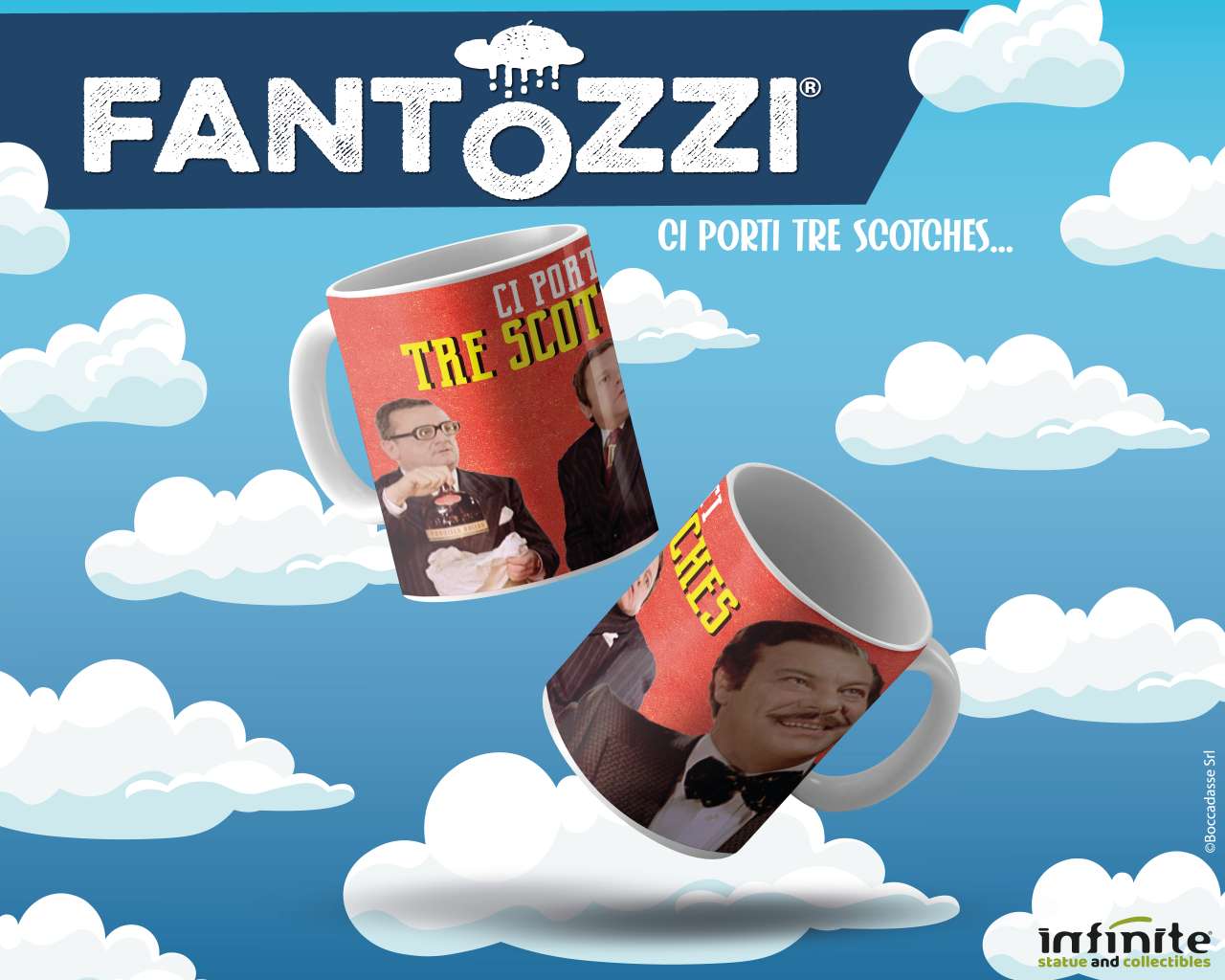 INFINITE STATUE - TAZZE (MUG) - FANTOZZI - Ci Porti Tre Scotches - Mug