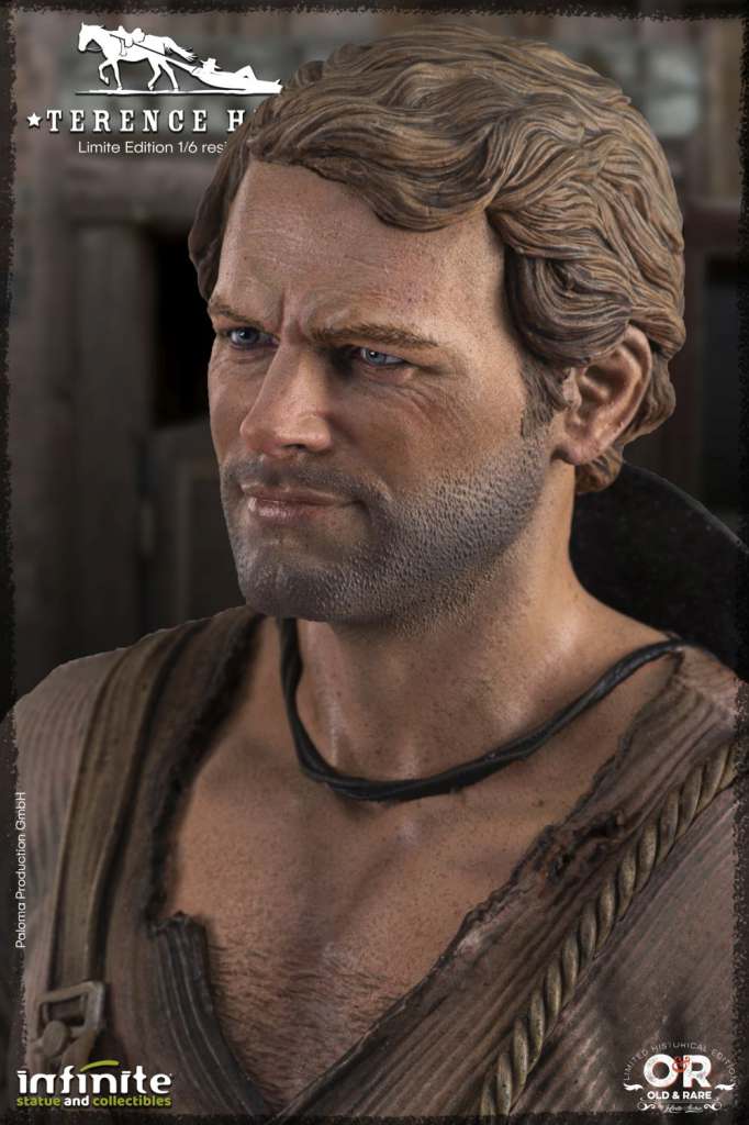 INFINITE STATUE - LO CHIAMAVANO TRINITA' - Terence Hill Old&Rare 1/6 Resin Statue