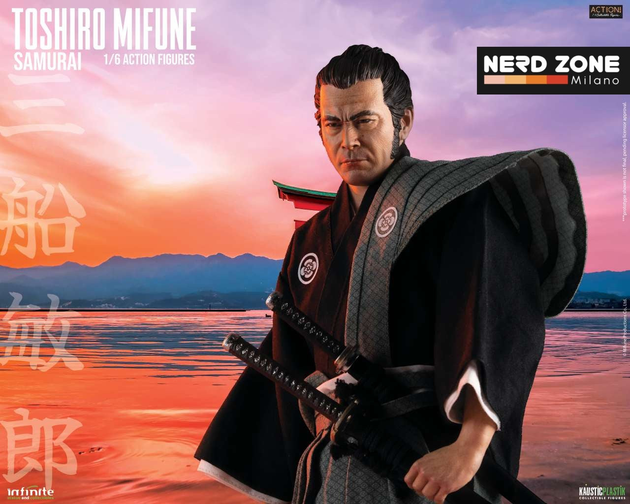 INFINITE STATUE - Toshiro Mifune Ronin & Samurai 1/6 Action Figure Deluxe Double Pack