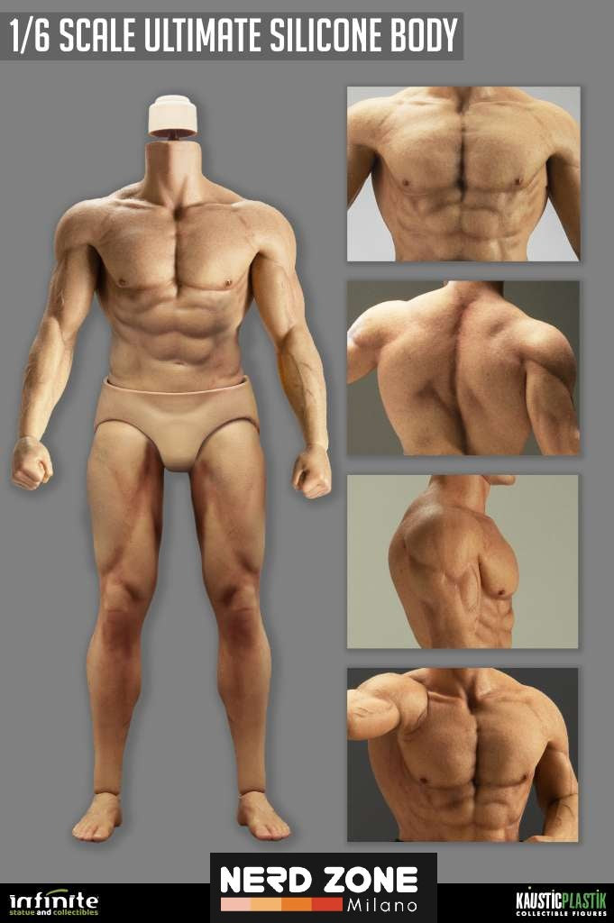 INFINITE STATUE - Ultimate 1/6 Scale Silicone Body For Action Figures