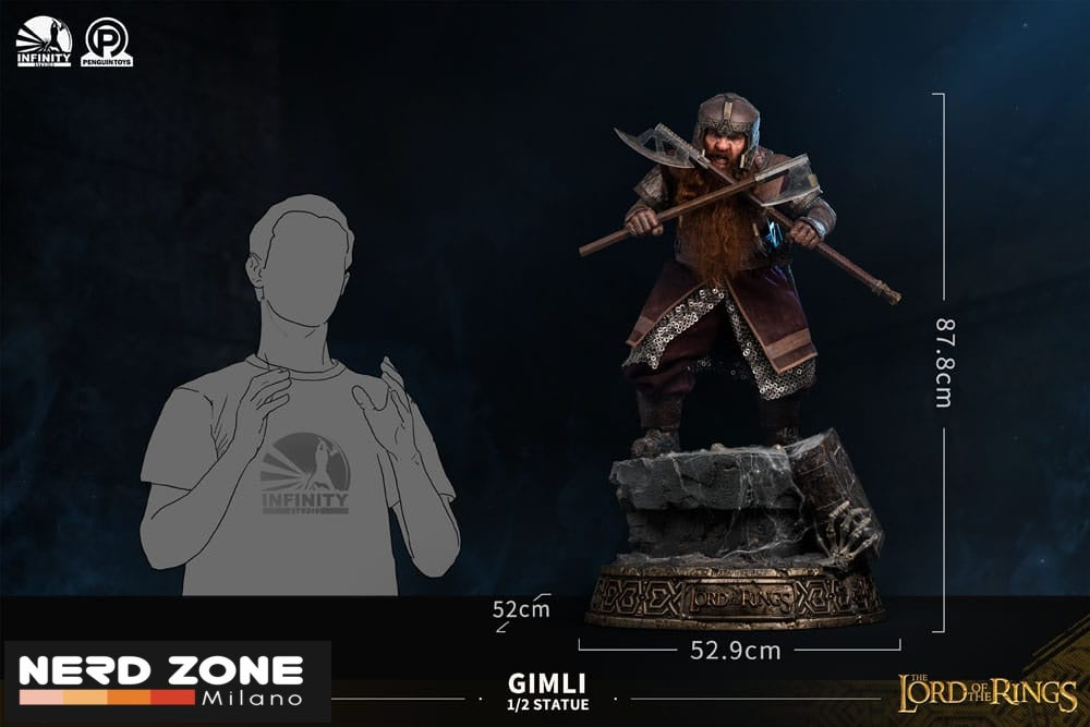 INFINITY STUDIO - Lord Of The Rings Master Forge Series Statue 1/2 Gimli 88 cm
