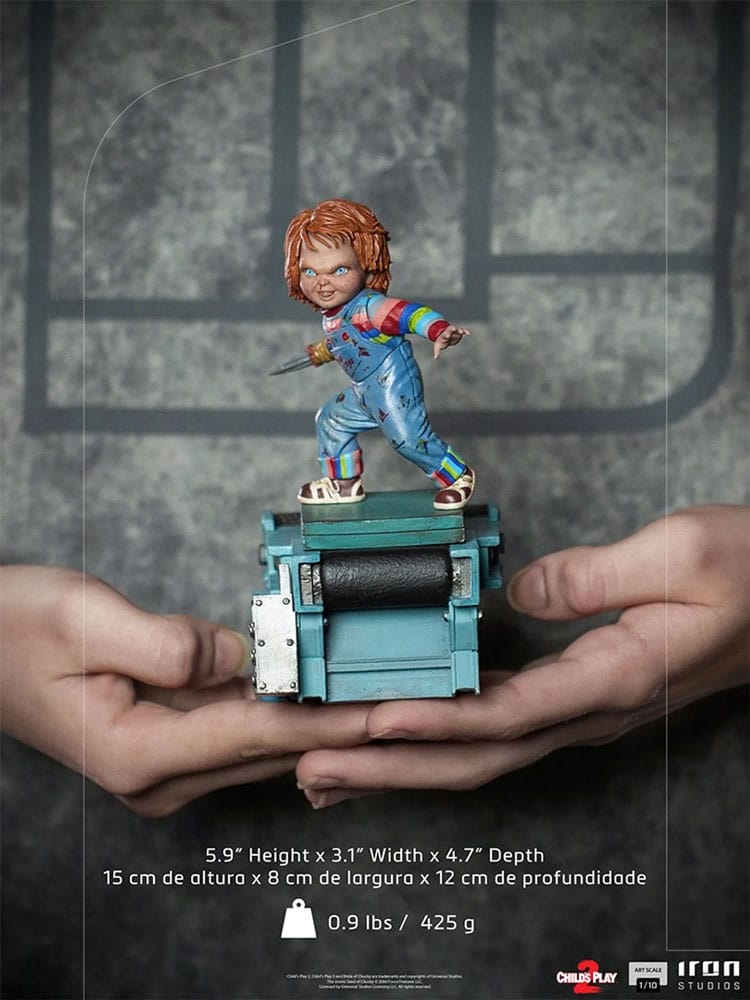 IRON STUDIOS - Child's Play 2 Art Scale Statue 1/10 Chucky 15 cm