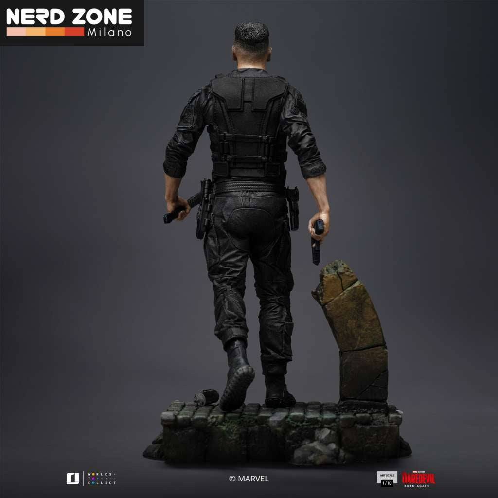 IRON STUDIOS - Daredevil Born Again Punisher 1/10 Statue