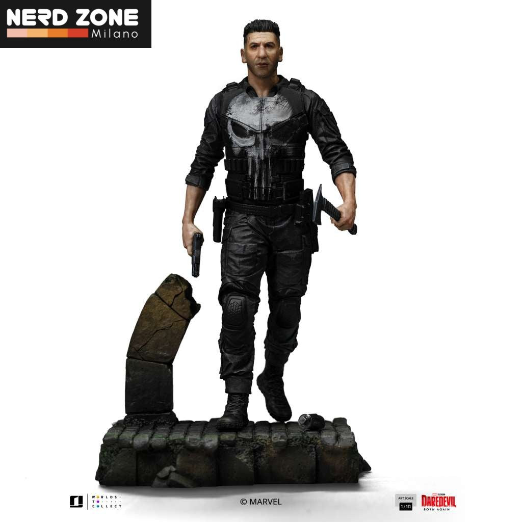 IRON STUDIOS - Daredevil Born Again Punisher 1/10 Statue