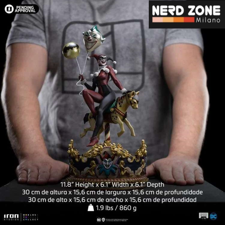 IRON STUDIOS - Dc Harley Quinn Unleashed 1/10 Statue