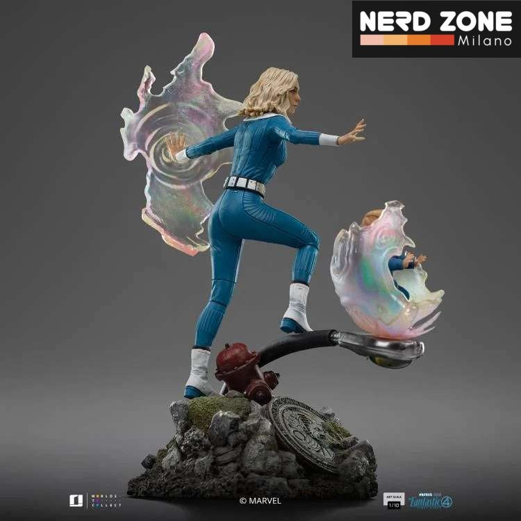 IRON STUDIOS - Fantastic Four Steps Invisible Woman And Franklin 1/10 Statue