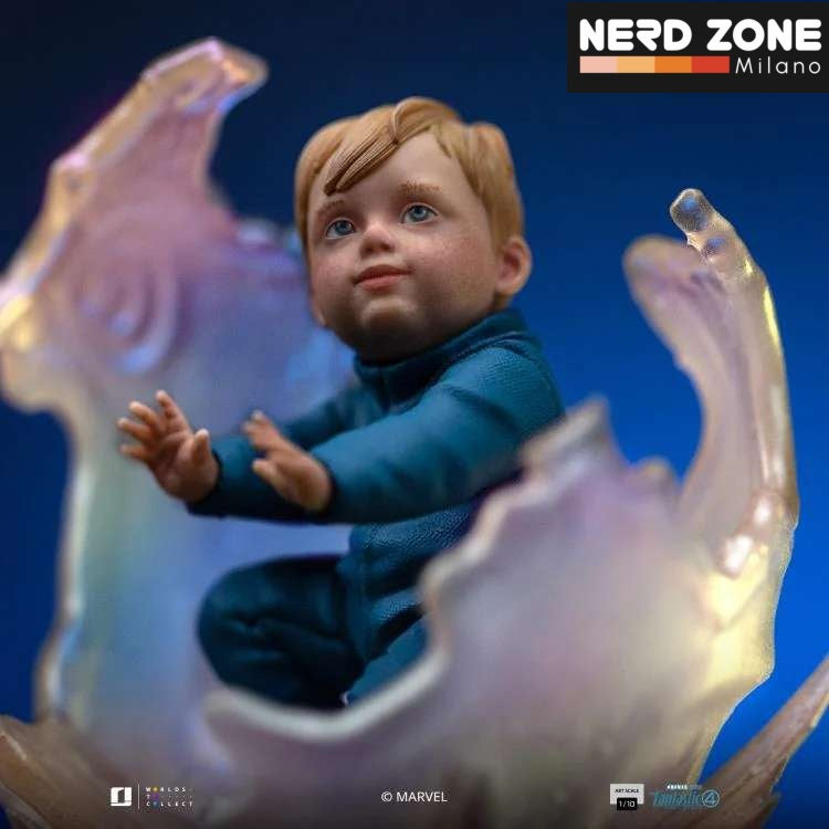 IRON STUDIOS - Fantastic Four Steps Invisible Woman And Franklin 1/10 Statue