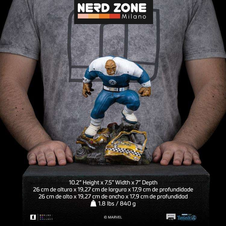 IRON STUDIOS - Fantastic Four Steps Thing 1/10 Statue