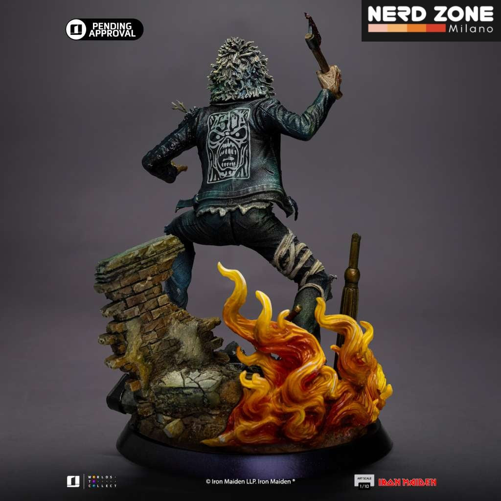 IRON STUDIOS - Iron Maiden Eddie 50th Year Anniversary 1/10 Statue