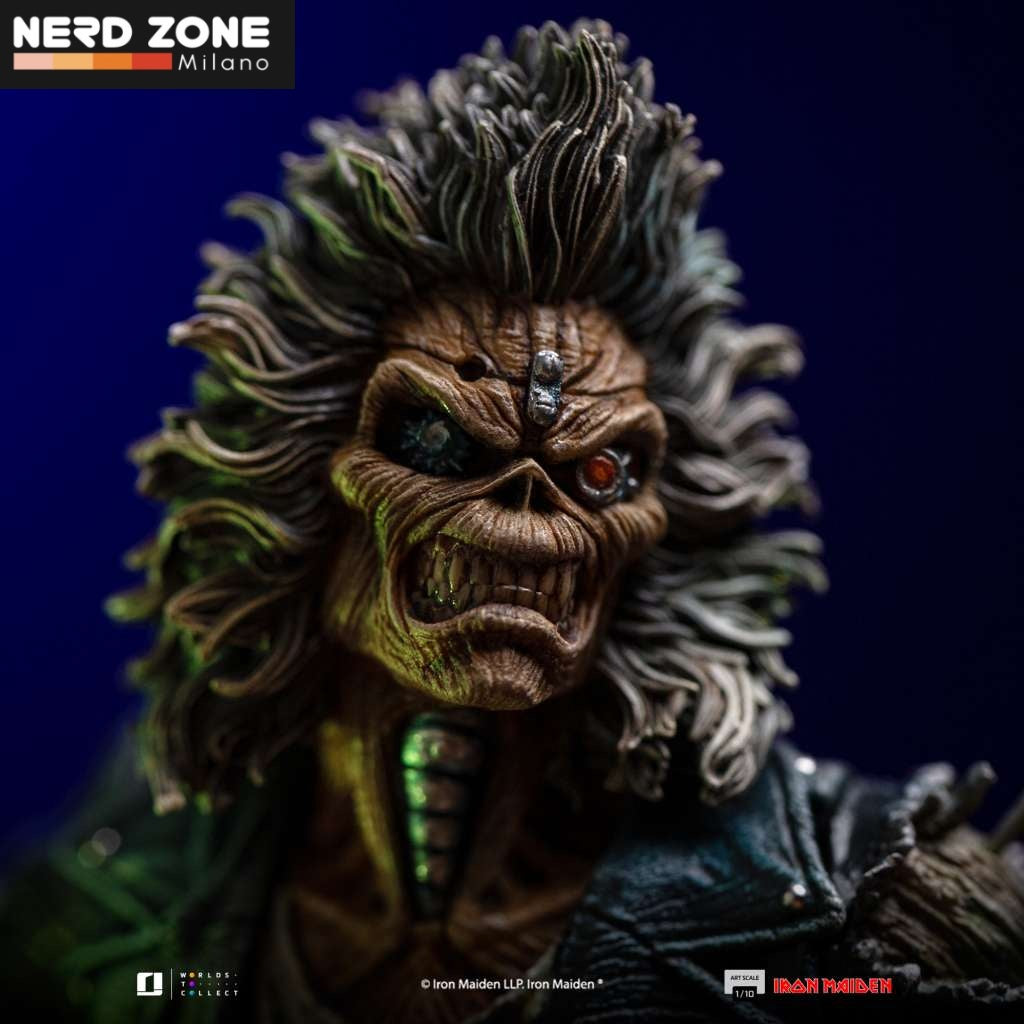IRON STUDIOS - Iron Maiden Eddie 50th Year Anniversary 1/10 Statue