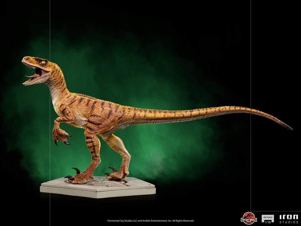 IRON STUDIOS - Jurassic World The Lost World Art Scale Statue 1/10 Velociraptor 15 cm
