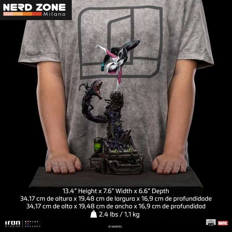 IRON STUDIOS - Spider-Man Vs Villains Ghost-Spider 1/10 Statue