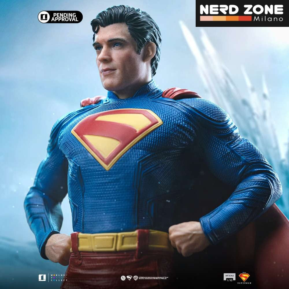IRON STUDIOS - Superman Legacy Superman & Krypto 1/10 Statue