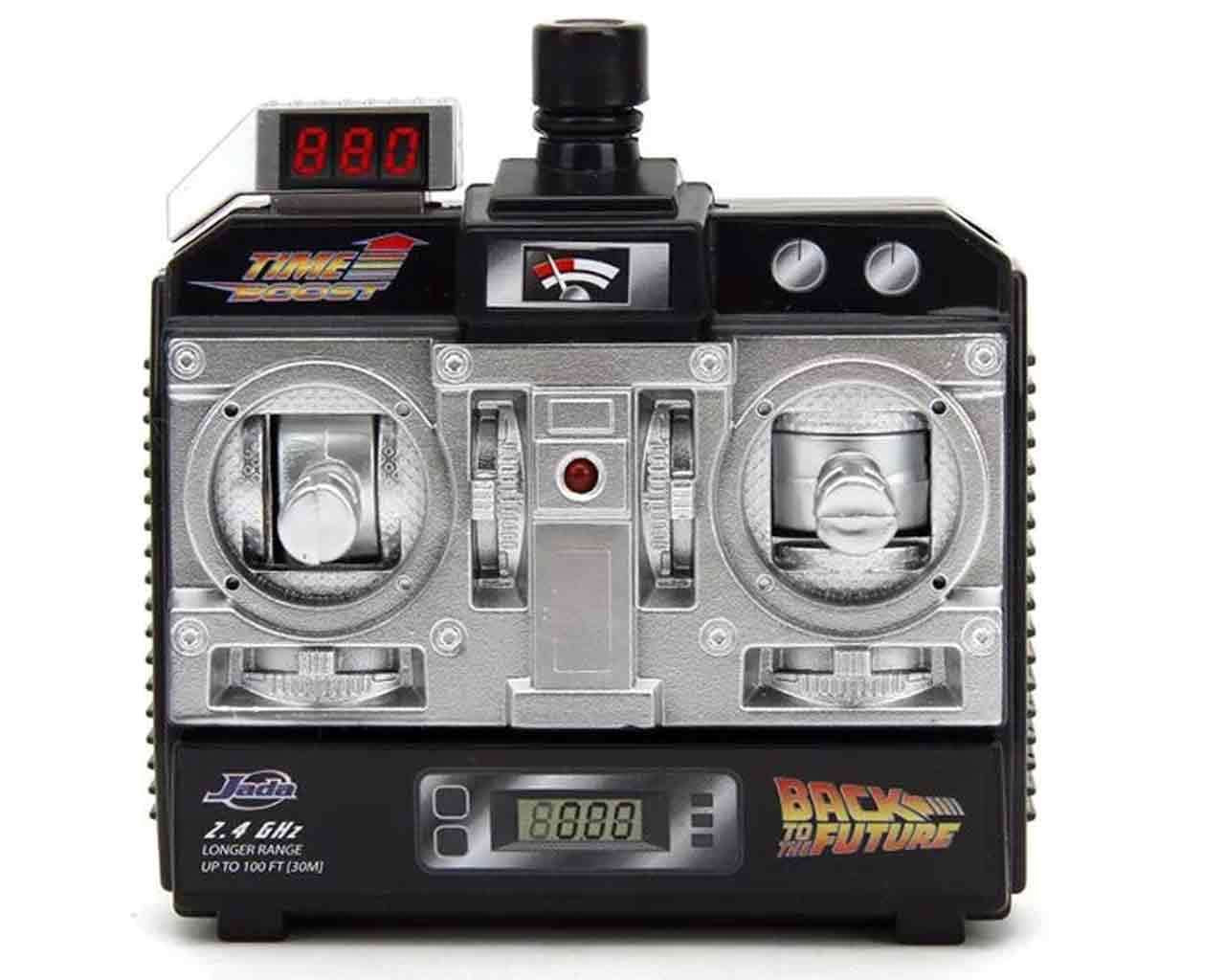 JADA TOYS - Back To The Future Part 1: 1982 De Lorean Dmc Time Machine - 1:18 Scale Remote Control