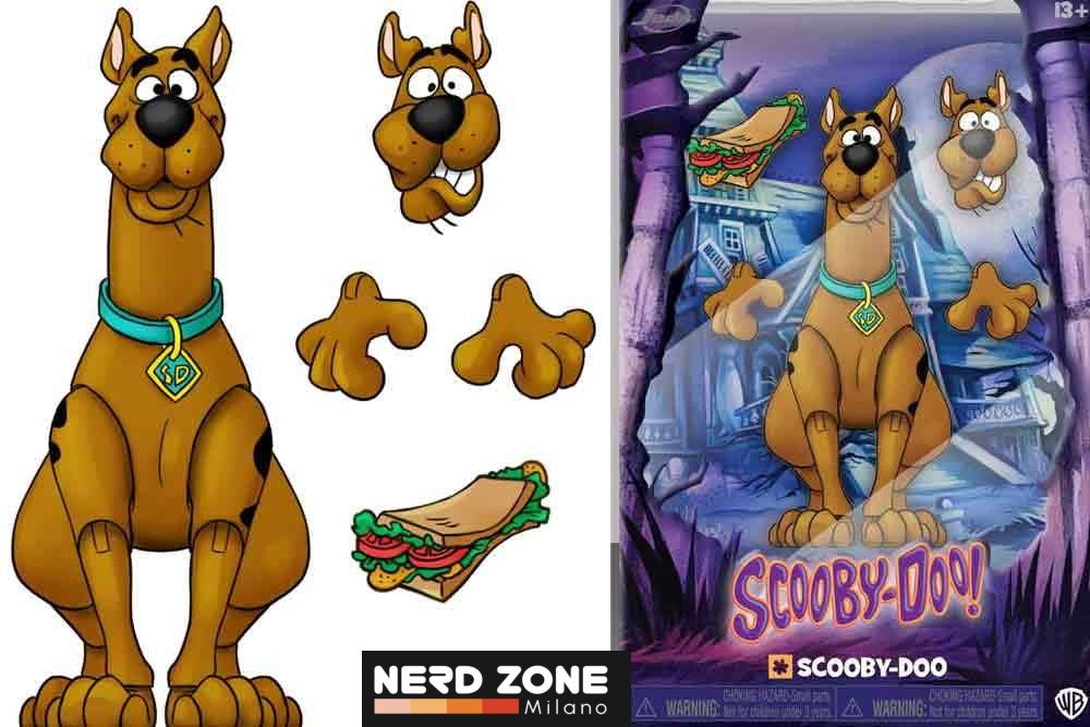 JADA TOYS - Scooby Doo Wave 2: Scooby - De Luxe Action Figure Scale 1:12