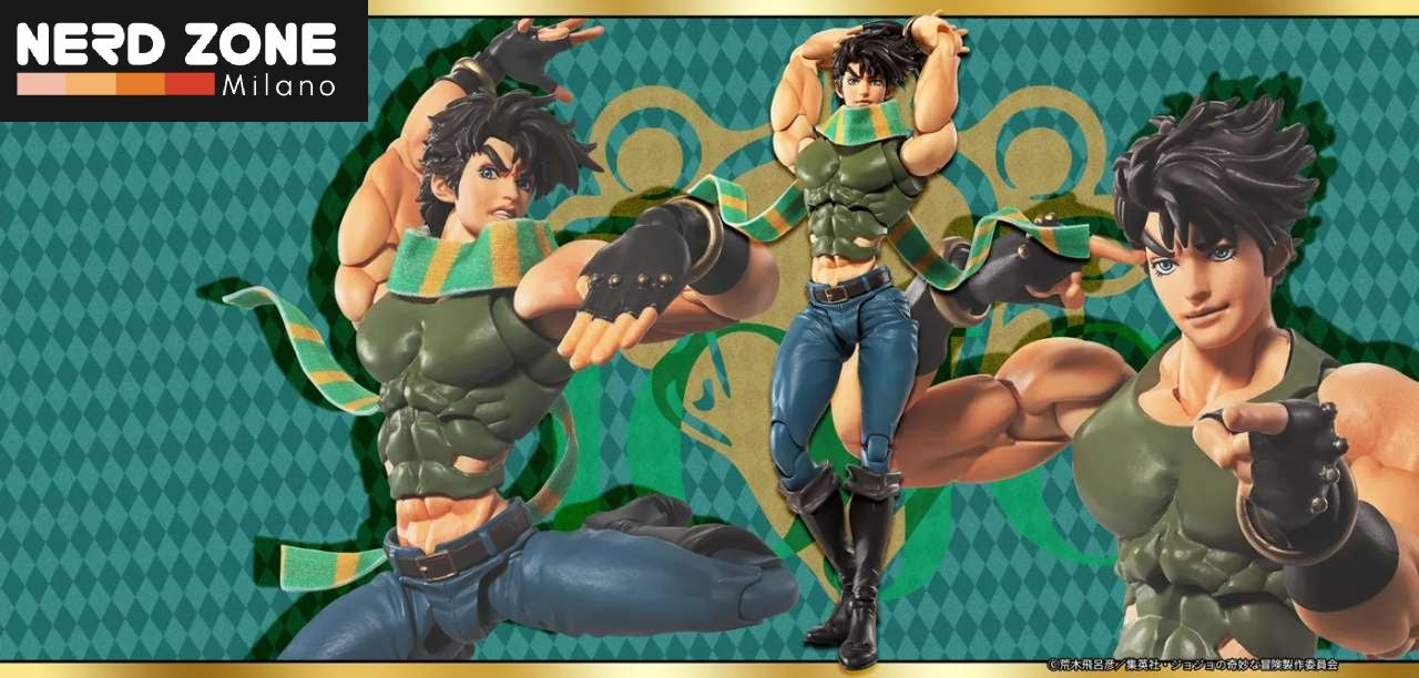 BANDAI - Jojo's bizarre adventure joseph joestar shf – NERD ZONE